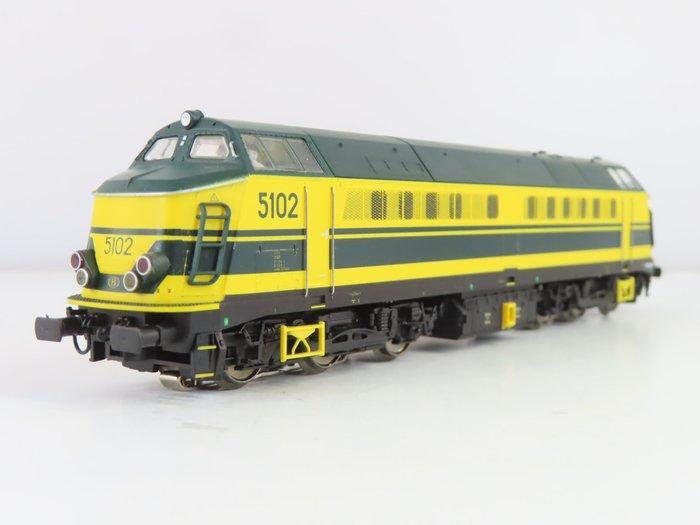 Mehano H0 - T258 5230 - Diesellocomotief (1) - HLD 51 met, Hobby en Vrije tijd, Modeltreinen | H0