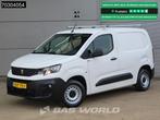 Peugeot Partner 75pk L1H1 Airco Cruise Parkeersensoren Imper, Stof, Gebruikt, Euro 6, Wit
