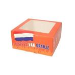 Taartdoos 19x19x9cm. Toppers van Oranje, Hobby en Vrije tijd, Taarten en Cupcakes maken, Verzenden, Nieuw