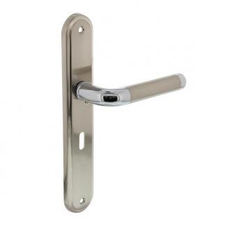 Deurbeslag | Deurklink met sleutelschild | Intersteel |, Doe-het-zelf en Verbouw, Hang- en Sluitwerk, Nieuw, Verzenden