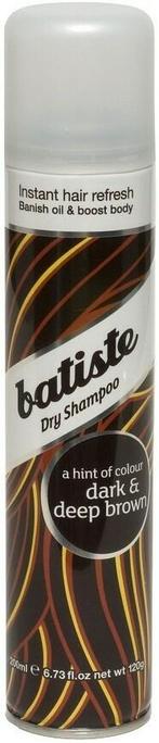 BATISTE DRY SHAMPOO DARK & DEEP BROWN DROOGSHAMPOO SPRAY 2.., Verzenden, Nieuw