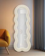 WANDSPIEGEL TEDDY CRÈME CM 60X4X160, Huis en Inrichting, Ophalen of Verzenden, Nieuw