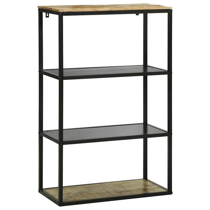 vidaXL Boekenkast 70 x 35 x 110 cm Massief mangohout, Huis en Inrichting, Kasten | Boekenkasten, Nieuw, Minder dan 50 cm, Overige houtsoorten