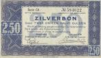 Bankbiljet 2,50 gulden 1938 Zilverbon UNC