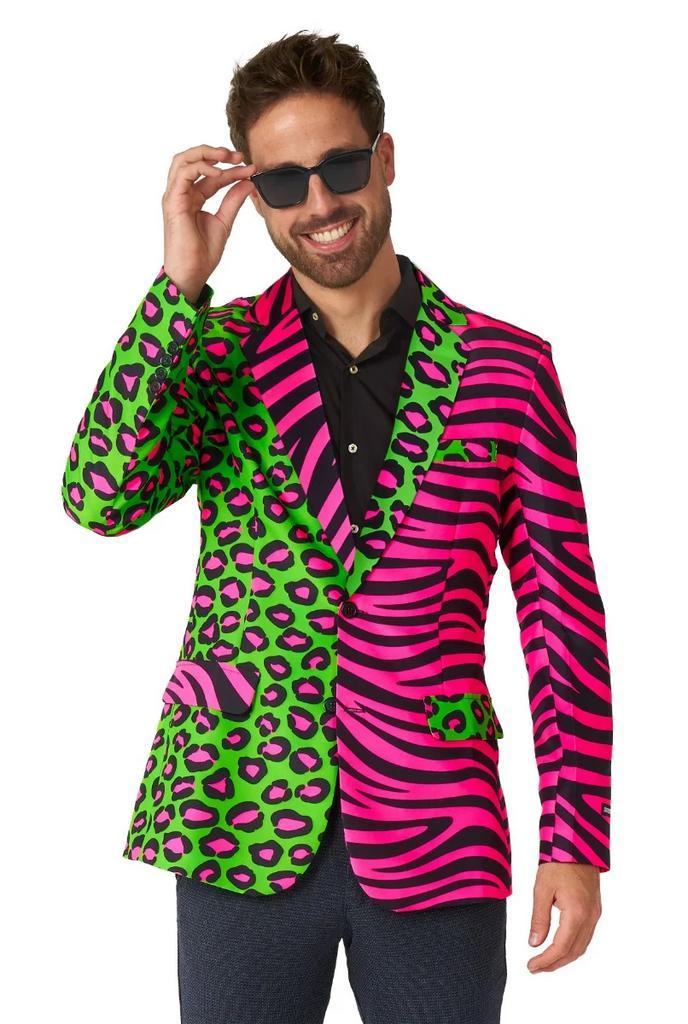 Colbert Party Animal Neon, Kleding | Heren, Carnavalskleding en Feestkleding, Nieuw, Ophalen of Verzenden