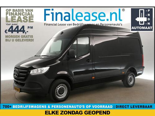 Mercedes-Benz Sprinter 314 2.2 CDI L2H2 143PK 2800kg €444pm, Auto's, Bestelauto's, Lease, Automaat, Diesel, Mercedes-Benz, Zwart