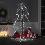vidaXL Kegelkerstboom 200 LEDs binnen en buiten 98x150 cm, Verzenden, Nieuw