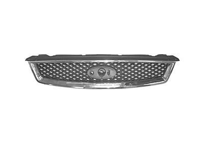 Grille Chroom Ford Focus 2004-2008 (Exterieur), Auto-onderdelen, Overige Auto-onderdelen, Nieuw, Ford, Verzenden