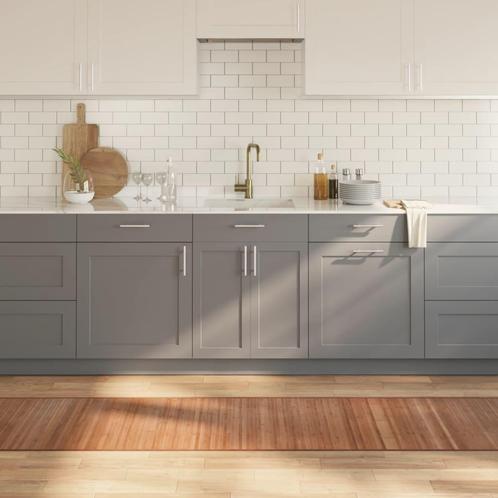 vidaXL Vloerkleed rechthoekig 60x1000 cm bamboe naturel, Huis en Inrichting, Stoffering | Tapijten en Kleden, Bruin, Nieuw, Verzenden