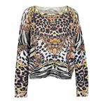 Princess goes Hollywood • wollen trui luipaard • 36, Kleding | Dames, Truien en Vesten, Princess goes Hollywood, Bruin, Verzenden