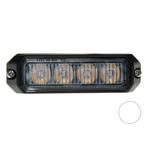 LED flitser 4-voudig compact Wit, Auto-onderdelen, Verlichting, Ophalen of Verzenden, Nieuw