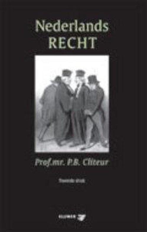 Nederlands recht 9789013025750 P.B. Cliteur, Boeken, Wetenschap, Gelezen, Verzenden