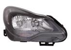 Opel Corsa D 2011-2013 Zwart Koplamp Rechts (Koplampen), Auto-onderdelen, Verlichting, Verzenden, Nieuw