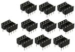 IC voet 8 pins - 10 stuks, Hobby en Vrije tijd, Verzenden, Nieuw