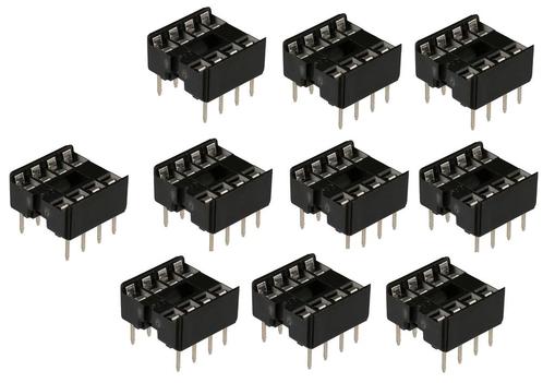 IC voet 8 pins - 10 stuks, Hobby en Vrije tijd, Elektronica-componenten, Verzenden