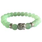 Fako Bijoux® - Buddha Armband - Deluxe - Lichtgroen, Sieraden, Tassen en Uiterlijk, Armbanden, Verzenden, Nieuw