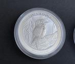 Australië. 1 Dollar 2014 Kookaburra (2 monedas) 2x1 Oz, Postzegels en Munten