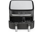 Moulinex Dual Easy Fry EZ905B20 - Dubbele Airfryer - 8,3L, Witgoed en Apparatuur, Airfryers, Verzenden, Zo goed als nieuw