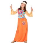 Goedkope Hippie flower power verkleedjurkje oranje voor me.., Kinderen en Baby's, Nieuw, Ophalen of Verzenden