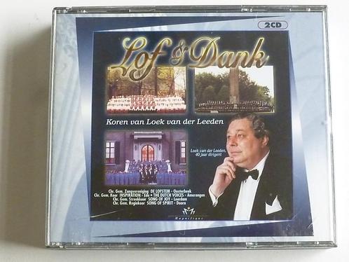 Lof & Dank - Koren van Loek van der Leeden (2 CD), Cd's en Dvd's, Cd's | Religie en Gospel, Verzenden