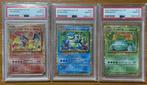 Pokémon - 3 Graded card - Charizard, Blastoise, Venusaur -, Hobby en Vrije tijd, Verzamelkaartspellen | Pokémon, Nieuw