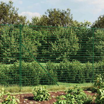 vidaXL Draadgaashek met grondankers 1,4x10 m groen beschikbaar voor biedingen