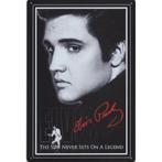 Wandbord - Elvis Presley The Sun Never Sets On A Legend, Nieuw, Ophalen of Verzenden