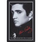 Wandbord - Elvis Presley The Sun Never Sets On A Legend
