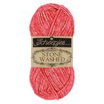 Scheepjes Stone Washed - 823 Carnelian, Ophalen of Verzenden, Nieuw, Breien of Haken, Wol of Garen