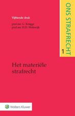 Ons strafrecht 1 - Het materiële strafrecht, 9789013085297, Boeken, Verzenden, Zo goed als nieuw, Studieboeken