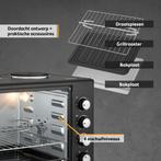 TZS First Austria Mini oven 60L met kookplaten - 3400W - Het, Verzenden, Zo goed als nieuw