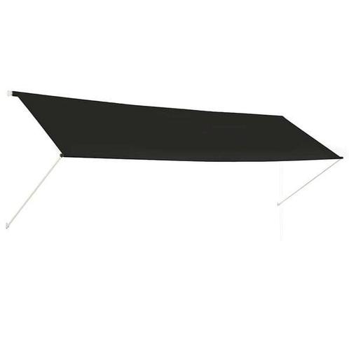 Luifel Uittrekbaar Antraciet: Budgetvriendelijk! -42%, Tuin en Terras, Zonneschermen, 250 cm tot 450 cm, Nieuw, Uitvalscherm, 150 tot 300 cm