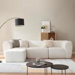[en.casa] 3-Zitsbank Hurvas met longchair modulaire bank 313, Huis en Inrichting, Banken | Sofa's en Chaises Longues, Verzenden