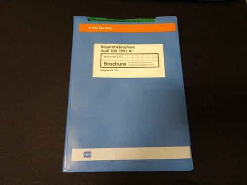 1991 Audi 100 KE-Motronic inspuit ontsteking reparatie boek, Auto diversen, Handleidingen en Instructieboekjes, Verzenden