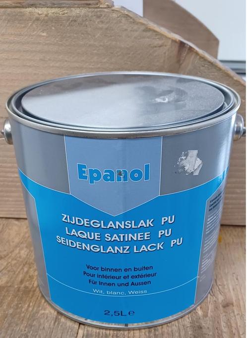 Epanol Zijdeglans PU Wit 2,5L, Diversen, Overige Diversen, Ophalen of Verzenden