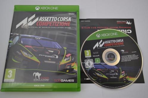 Assetto Corsa Competizione (ONE), Spelcomputers en Games, Games | Xbox One, Zo goed als nieuw, Verzenden