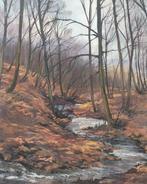 Camille Riffon (1890-1961) - Aux neufs bomiers, Antiek en Kunst