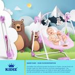 KIDIZ® Baby Swing - Wipstoel - Babyschommel - max 9kg - Roze, Kinderen en Baby's, Verzenden, Nieuw