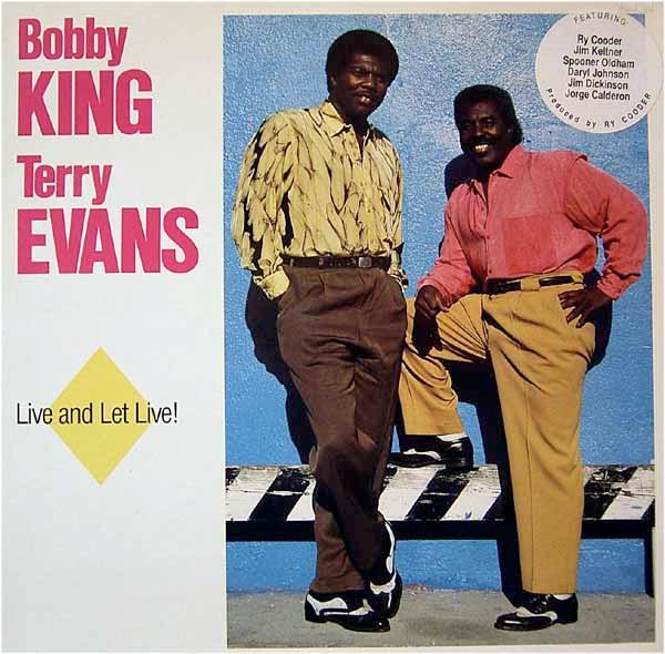 LP gebruikt - Bobby King - amp; Terry Evans â Live And.., Cd's en Dvd's, Vinyl | Jazz en Blues, Zo goed als nieuw, Verzenden
