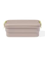 HEMA Lunchbox modulair klein grijs, Huis en Inrichting, Verzenden, Nieuw