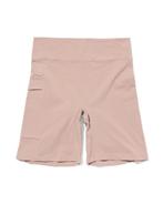 HEMA Damesbiker real lasting cotton beige, Verzenden, Beige