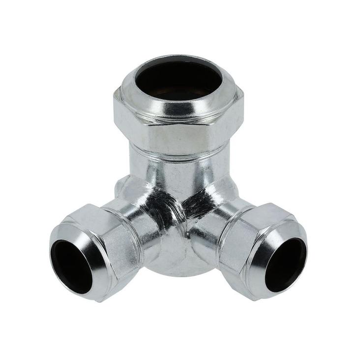 BONFIX Knel C-staal 115 hoek T-stuk 15 x 15 x 15 mm, Doe-het-zelf en Verbouw, Buizen en Afvoer, Ophalen of Verzenden