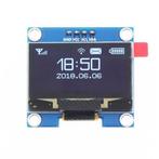 OLED display 128 x 64 - blauw - 1.3&quot; -  I2C, Hobby en Vrije tijd, Verzenden, Nieuw