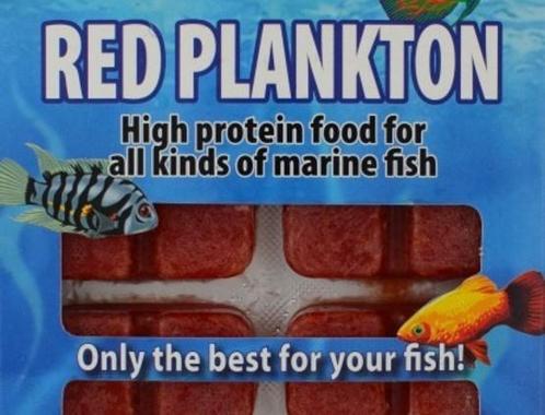 Ruto Rood plankton blister 100 gram Diepvries, Dieren en Toebehoren, Vissen | Aquaria en Toebehoren, Ophalen of Verzenden