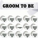 Groom to Be en Grooms Drinking Team set 16-delig, Hobby en Vrije tijd, Feestartikelen, Verzenden, Nieuw, Feestartikel, Geboorte of Huwelijk