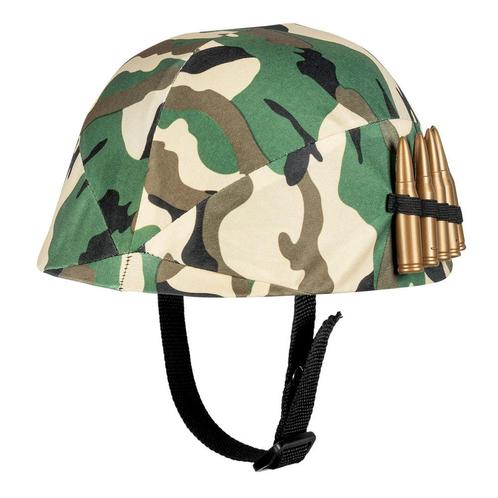 Legerhelm Camouflage Kinderen, Hobby en Vrije tijd, Feestartikelen, Nieuw, Ophalen of Verzenden