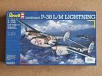 Revell 04293 Lockheed P-38 L/M Lightning 1:72, Hobby en Vrije tijd, Modelbouw | Vliegtuigen en Helikopters, Verzenden, Nieuw, Revell