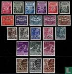 Indonesië - Riau - Opdrukken - 1954, Verzenden, Postfris