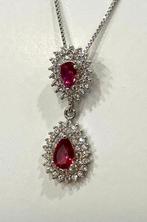 Zonder Minimumprijs - Ketting met hanger Zilver - 0.90ct.