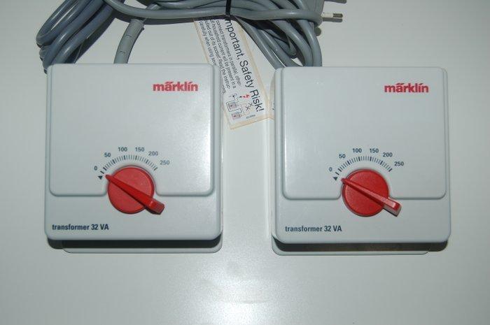 Märklin H0 - 6647 - Omvormer (2) - 2x transformator 32VA, Hobby en Vrije tijd, Modeltreinen | H0
